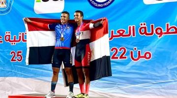 منتخب مصر يحصد 27 ميدالية فى اليوم الأول للبطولة العربية للدراجات بالقاهرة