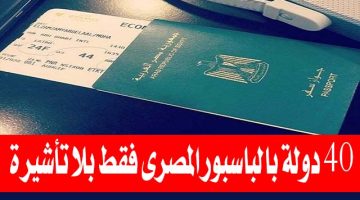 خبر بمليون جنيه.. جواز السفر المصري الجديد بدون تأشيرة .. وهذه الدول التى يمكن السفر اليها بدون تأشيرة