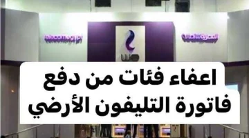 ياسعدك ياهناك.. المصرية للاتصالات تعلن عن إعفاء 4 فئات من دفع فاتورة التليفون الأرضي