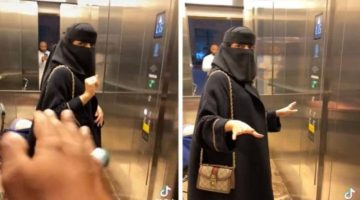 صدمة أصابت الجميع بالجنون..!!! امرأة سعودية رفضت دخول رجل المصعد معها ولكنه أصر على الدخول.. ما حدث بينهما لايصدقه عقل!