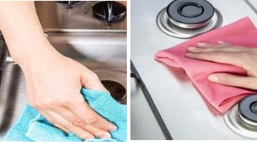 طريقة “جهنمية ورائعة” لتنظيف البوتجاز بكل سهولة