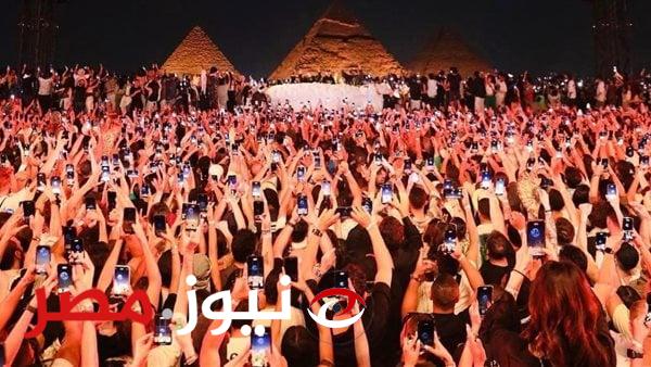 حفل الأهرامات المثير للجدل .. ماذا شهدت منطقة أبو الهول ليلة أمس؟