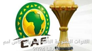 اظبطها الآن القنوات المفتوحة الناقلة لمباريات كأس أمم افريقيا لهذا الشهر 2024 (أحدث تردد وخطوات التنزيل)