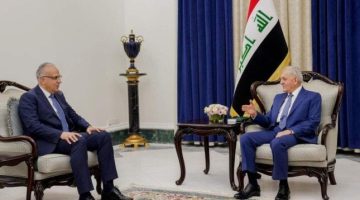 وزير الري يحمل تحيات الرئيس السيسي لنظيره العراقي