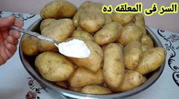فكرة عبقرية.. ارمي 5 كيلو بطاطس في الميه المغلية وشوفي الاختراع هتوفري كتير قبل رمضان