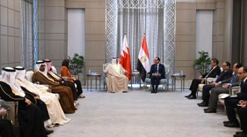 رئيس مجلس النواب البحريني: المصريون بارعون فى البناء منذ فجر التاريخ
