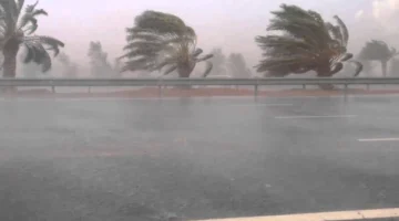 عاصفة مجنونة غير مسبوقة تقترب من مصر وتحذيرات للمصريين من تسونامي وكارثة أشد من كارثة عمان والإمارات!